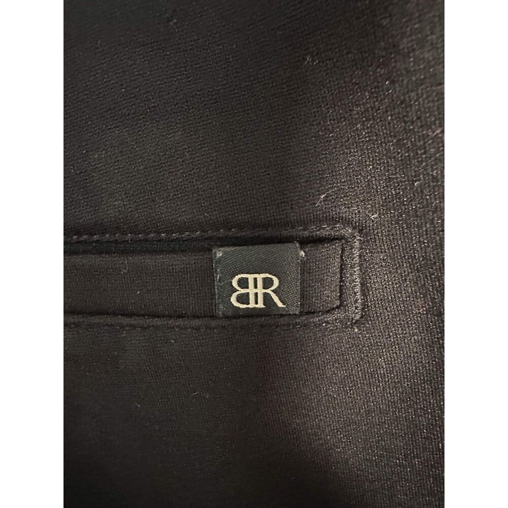 Banana Republic Women's Black Ponte Knit Ankle Dress Pants 16 Stretch Workwear - Picture 4 of 6
